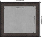 Amanti Art Black Framed Magnetic Board 25x29 Medium Vision Board - Image 3