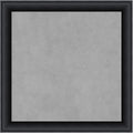 Amanti Art Black Framed Magnetic Board 23x23 Medium Vision Board by AmantiArt