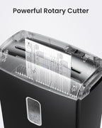 Locksworth 8-Sheet Micro Cut Paper Shredder P-4 High Security - Image 3