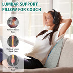 TANYOO Back Support Pillow for Recliner Soft Dual Layer Lumbar Support Pillow - Image 4