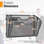 Docnest 2 Tier Mesh Wall File Holders - Image 2
