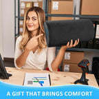 StepLively Foot Rest for Under Desk at Work, Comfortable Foot Stool - Image 7