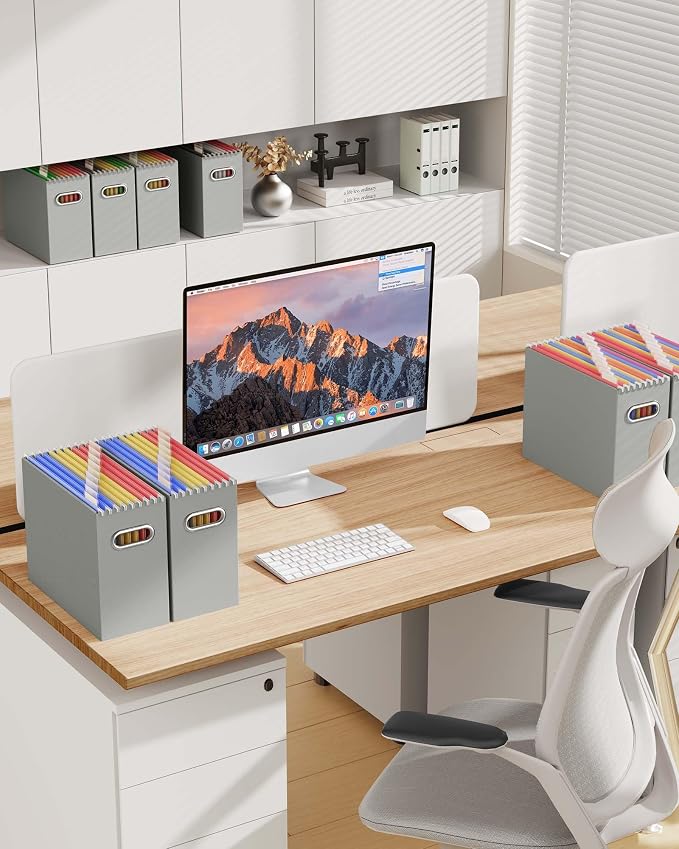 Oterri Cardboard File Organizer Box - Image 3