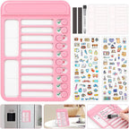 Audab Dry Erase Chore Chart for Kids, Magnetic Checklist Board, My Chores by Audab