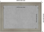Amanti Art Grey Framed Magnetic Board 20x28 Medium Vision Board - Image 2