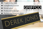 Made in USA Personalized Desk Name Plate – Custom Engraved Office Sign - Image 3