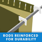 Extra Capacity Hanging File Folders, RAZCC 30 Pack Letter Size Reinforced - Image 4