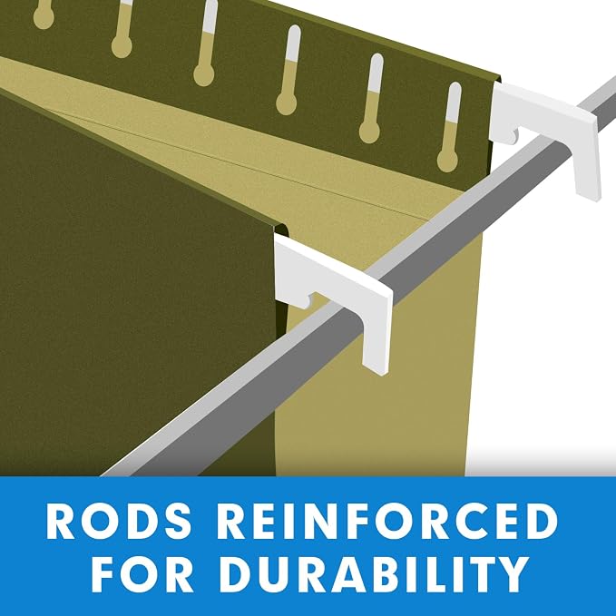 Extra Capacity Hanging File Folders, RAZCC 30 Pack Letter Size Reinforced - Image 4