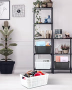 Plastic Storage Baskets For Organizing, 6 Pack Organization and Storage - Image 6