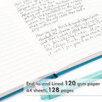 5 Pack Journal Notebook Bulk for School, Feela Hardcover Business Notebooks - Image 3