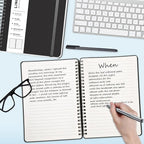 Lined Spiral Journal Notebook, A4 Spiral Notebook, 8.5''×11'' 100GSM Thick - Image 3