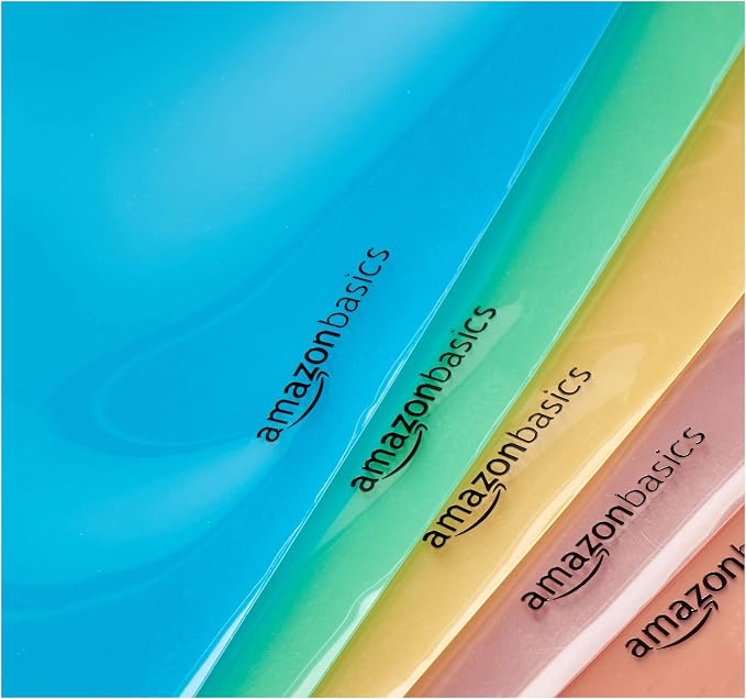 Amazon Basics Tab Dividers for 3 Ring Binder, Two Pocket, Letter Size - Image 4
