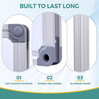 60 x 48 Inch Magnetic Whiteboard - Image 4