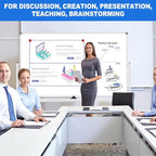 Max-officoo Magnetic White Board Dry Erase Whiteboard - Image 5