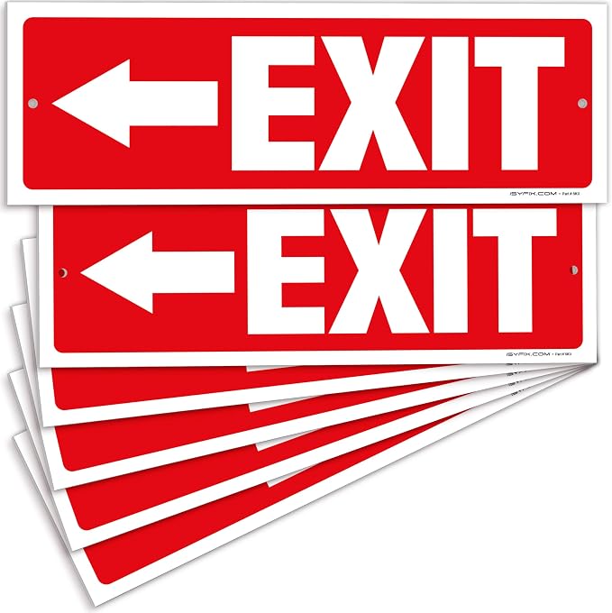 iSYFIX Exit Signs by iSYFIXPREMIUMSIGNS