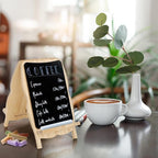 Tosnail 2 Pack Small Framed Tabletop Chalkboard Signs, 5 x 8 Inches - Image 5