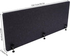 DouSeiAi Clamp-On Desk Divider, Desk Privacy Panel, Office Sound Absorbing - Image 2
