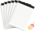 Small Notepads 4x6 for Office 6 Pack Pocket Note Pads 4x6 for Reminders and by Aidunmis