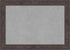 Amanti Art Black Framed Magnetic Board 30x42 Large Vision Board by AmantiArt