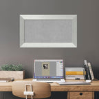 Amanti Art Silver Framed Magnetic Board 16x28 Small Vision Board - Image 5