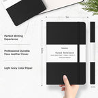 Huhuhero Notebooks Journal, Ruled Notebook, Premium Thick Paper Lined Journal - Image 6