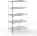 Regal Altair 24" Deep x 42" Wide x 74" Height Wire Shelving Kit | 5-Tier | NSF by Regal+Altair