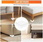 shouwuhho Furniture Risers, 12 Pack Bed Risers - Image 4