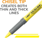 BIC Brite Liner Grip Highlighters, Chisel Tip, 5-Count Pack of Highlighters - Image 3