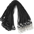Lanyards Safety Black Lanyards Neck Flat Premium Breakaway Badge Lanyard by BirdFiy