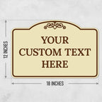 Custom Decorative Sign, Personalized Metal Sign - Image 3