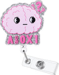 A&0x1 Funny Office Badge Reel | Retractable ID Card Badge Holder | Name Tag by BVIIE