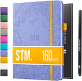 Bullet Dotted Journal Dot Grid Notebook | A5 Daily Journaling Notebooks by ScribblesThatMatter