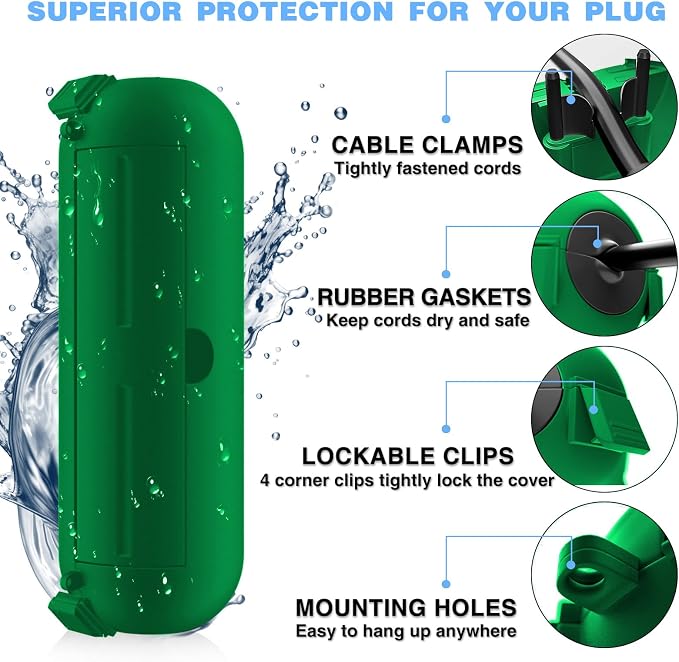 Flemoon Outdoor Extension Cord Safety Cover - Image 8