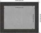 Amanti Art Black Framed Magnetic Board 23x29 Medium Vision Board - Image 2