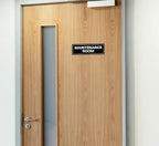 Maintenance Room Sign, Premium Durable Acrylic Material, Super Strong Adhesive - Image 5