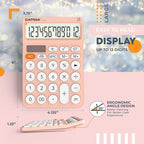CATIGA 12 Digit Desktop Calculator Basic Desk Calculator - Image 4