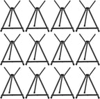 Xinnun 12 Pcs Aluminum 15'' to 21'' High Tabletop Easel Display Adjustable by Xinnun