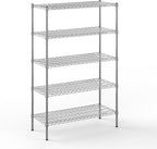Regal Altair 18" Deep x 42" Wide x 64" Height Wire Shelving Kit | 5-Tier | NSF by Regal+Altair