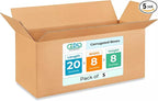 Long Shipping & Moving Boxes 20 x 8 x 8 inches by IDLPackaging