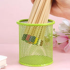 Tamaki Pen Holder Cup for Desk, Wire Mesh Pencil Cup Holder for Desk Office Pen - Image 6