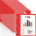 HAUTOCO 12 Pack Plastic Report Covers by HAUTOCO
