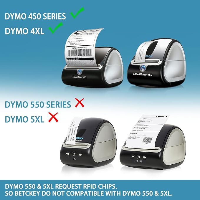 BETCKEY - Compatible DYMO 30256 Shipping Labels, Perforated, Compatible - Image 4