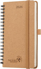 POPRUN 2026 Recycled Weekly Planner 12 Months Pocket Size by POPRUN