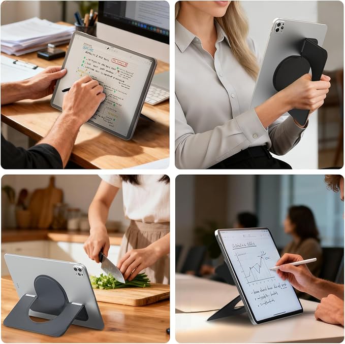 Nillkin Adhesive Tablet Stand, 0.14 inch Invisible Slim iPad Holder, Stepless - Image 7