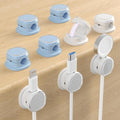 Magnetic Cable Clips, Adjustable Cord Holder Management, Adhesive Wire Keeper by COOCAT