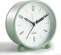 Analog Alarm Clock, 4 inch Super Silent Non Ticking Small Clock by JALL