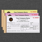 Personalized Invoice Book Custom 2 Part/3 Part Receipt Book Quote Estimate - Image 2