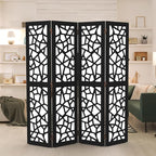 VINGLI 70'' H Room Divider, Non-Woven Fabric Privacy Screen, Indoor Partition - Image 8
