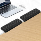 L-Shaped Desk EdgeRest, 2-Piece Set, Desk Elbow Pad, Ergonomic Design, Suitable by Unknown