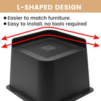 MXMZHXU Bed Risers 2 inch, 3 inch, 4 inch, 6 inch or 8 inch Heavy Duty - Image 4